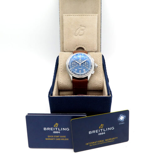Breitling AB1510 Premier Heritage Duograph with Blue Dial 42mm - Image 2