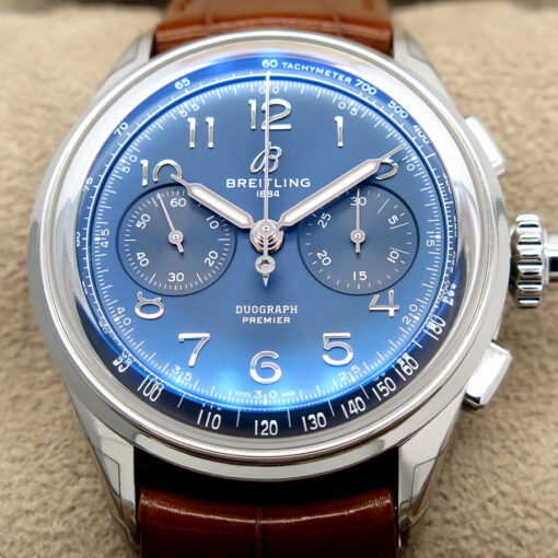 Breitling AB1510 Premier Heritage Duograph with Blue Dial 42mm - Image 3