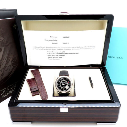 Patek Philippe 6006G Calatrava 18K White Gold Automatic “Tiffany & Co.” - Image 2