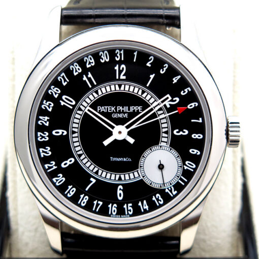 Patek Philippe 6006G Calatrava 18K White Gold Automatic “Tiffany & Co.” - Image 3