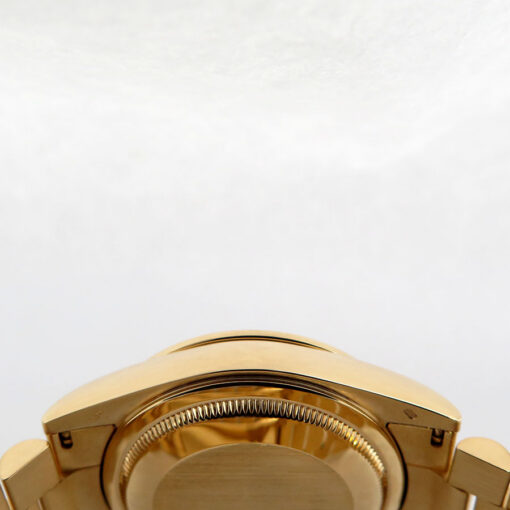 Rolex 118348 Day Date 36 18K Yellow Gold with Champagne Diamond Dial / Bezel - Image 5