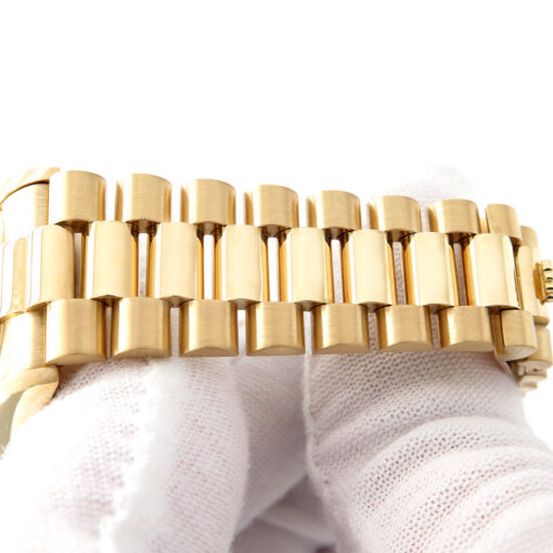 Rolex 18238 Day Date 18K Yellow Gold with Champagne Roman Dial - Image 12