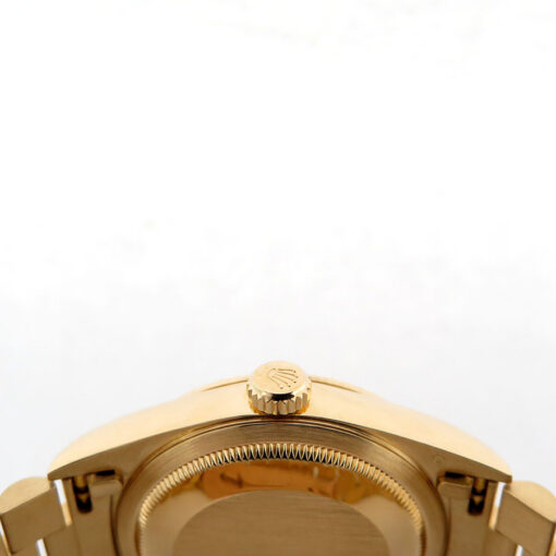 Rolex 18238 Day Date 18K Yellow Gold with Champagne Roman Dial - Image 4