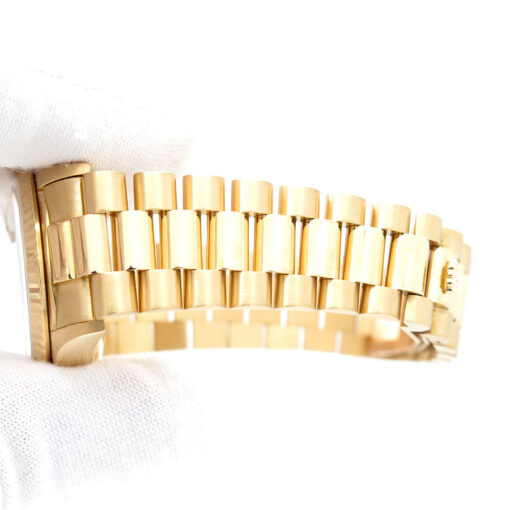 Rolex 18238 Day Date 18K Yellow Gold with Champagne Roman Dial - Image 13