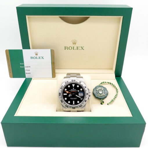 Rolex 216570 Explorer II with Black Dial - Image 2