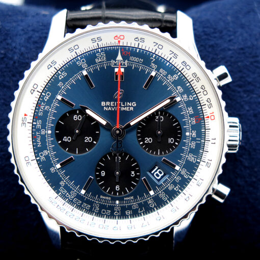 Breitling AB0121 Navitimer B01 Chronograph 43mm with Blue Dial - Image 3