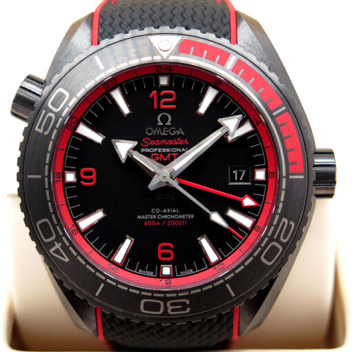 Omega Seamaster Planet Ocean 600m GMT “Deep Black” - Image 3