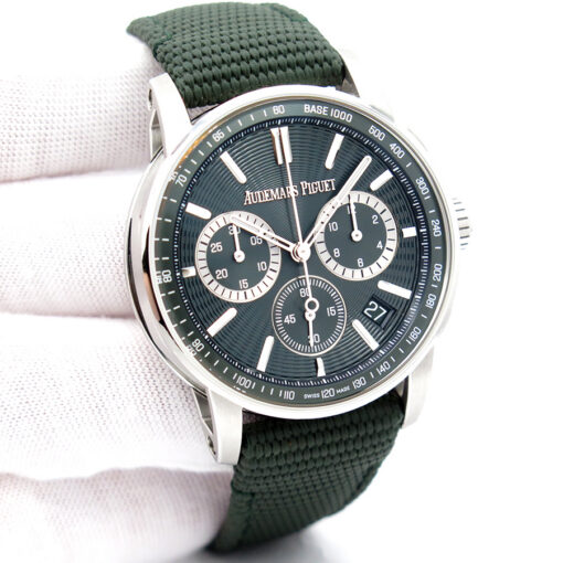 Audemars Piguet 26393ST Code 11.59 Chronograph with Green Dial