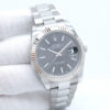 Rolex 126334 Datejust 41 with Dark Rhodium Stick Dial on Oyster