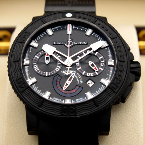 Ulysse Nardin 353-92 Maxi Marine Diver Black Sea Chronograph - Image 3