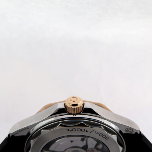 Omega Seamaster Diver 300m 18K/SS with Black Dial on Strap - Image 5