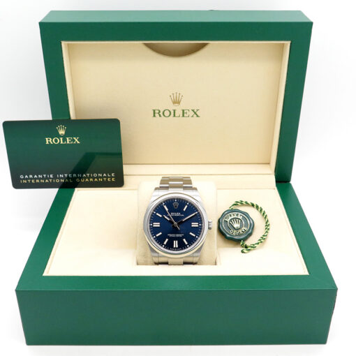 Rolex 124300 Oyster Perpetual 41mm with Blue Dial - Image 2