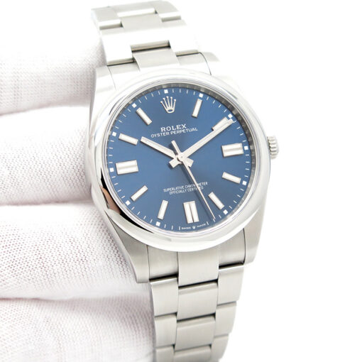 Rolex 124300 Oyster Perpetual 41mm with Blue Dial