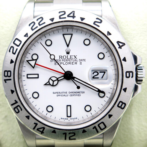 Rolex 16570 Explorer II with White Dial and 3186 Movement - Image 3
