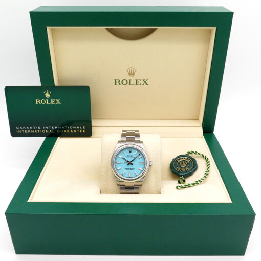 Rolex 277200 Oyster Perpetual 31 with Turquoise Dial - Image 2