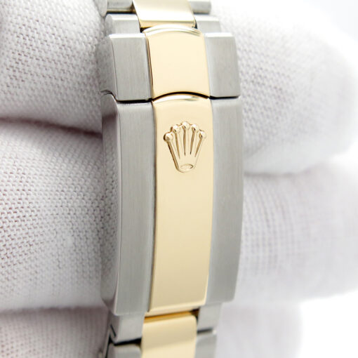 Rolex 278243 Datejust 18K/SS with Olive Green Roman Diamond "VI" Dial on Oyster - Image 7