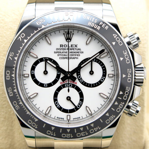 Rolex 126500LN Cosmograph Daytona with White Dial - Image 3