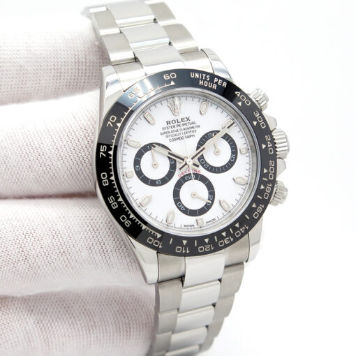 Rolex 116500LN Cosmograph Daytona with White Dial