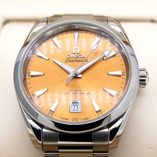 Omega Seamaster Aqua Terra Shades 38mm with Saffron Dial - Image 3