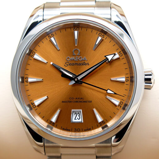 Omega Seamaster Aqua Terra Shades 38mm with Saffron Dial - Image 4