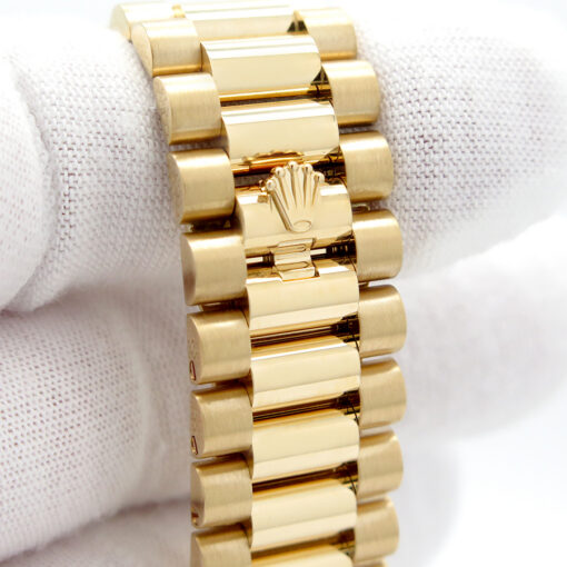 Rolex 228238 Day Date 40 18K Yellow Gold with Silver Roman Dial - Image 7