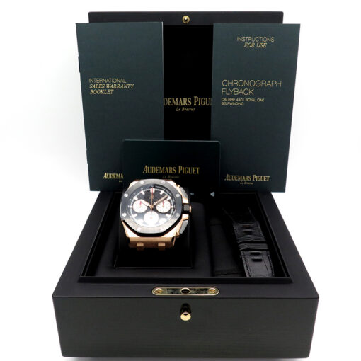 Alternative view of Audemars Piguet 26420RO Royal Oak Offshore Chronograph with Black Dial