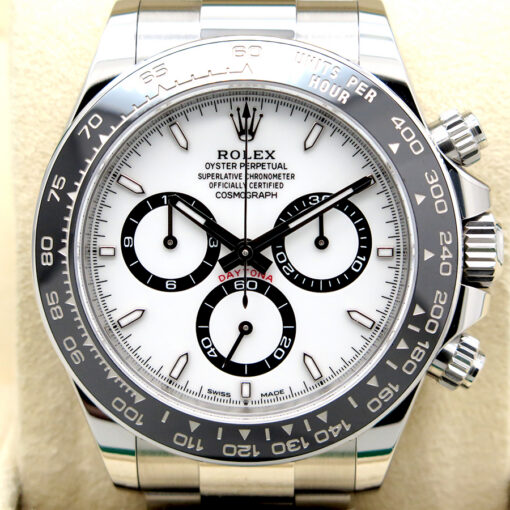 Rolex 126500LN Cosmograph Daytona with White Dial - Image 3