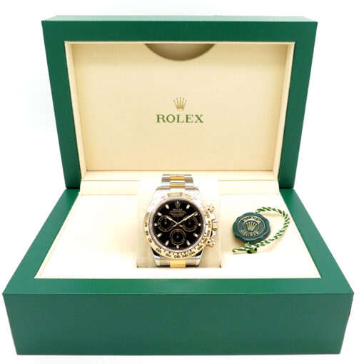 Rolex 116503 Cosmograph Daytona 18K/SS with Black Dial - Image 2