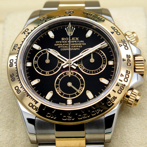 Rolex 116503 Cosmograph Daytona 18K/SS with Black Dial - Image 3
