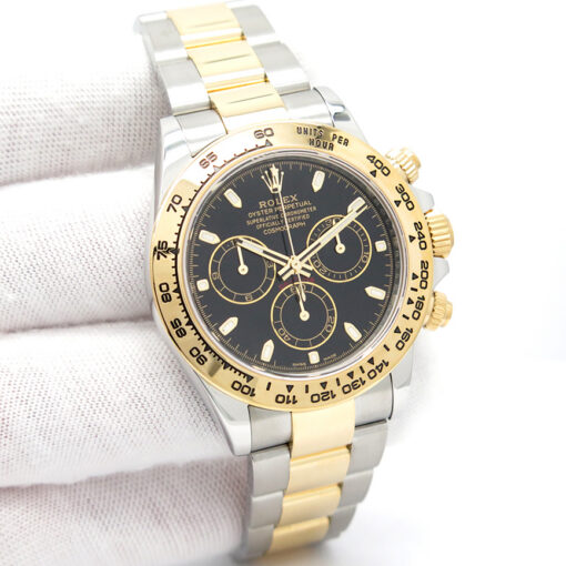 Rolex 116503 Cosmograph Daytona 18K/SS with Black Dial