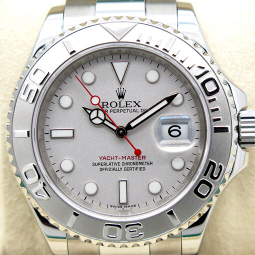 Rolex 16622 Yachtmaster with Platinum Dial - Image 3