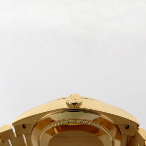 Rolex 228238 Day Date 40 18K Yellow Gold with Champagne Roman Dial - Image 4