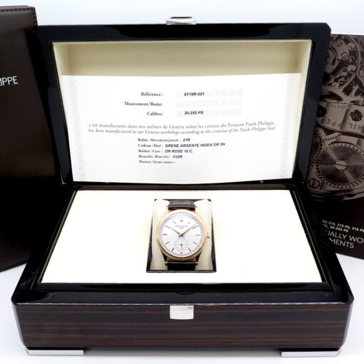 Patek Philippe 6119R Calatrava 18K Rose Gold - Image 2