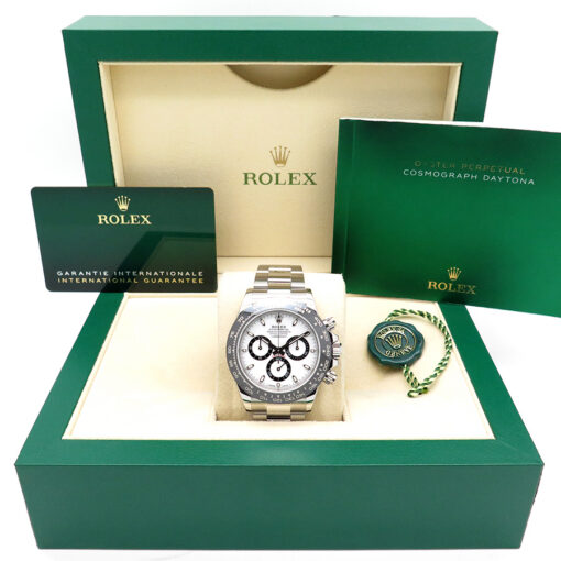 Rolex 116500LN Cosmograph Daytona with White Dial - Image 2
