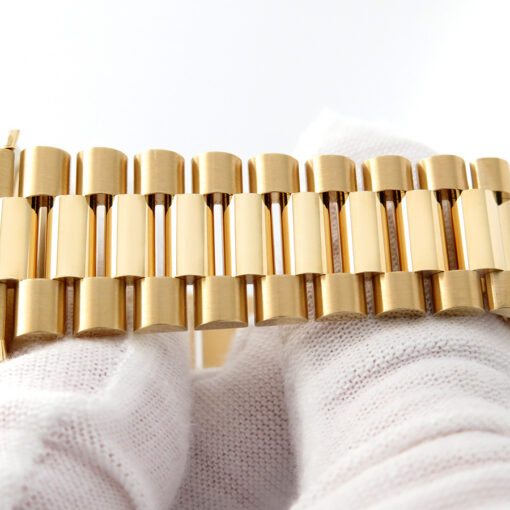 Rolex 228238 Day Date 40 18K Yellow Gold with Ombre Green Roman Dial - Image 6