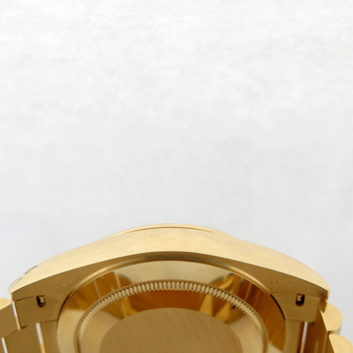 Rolex 228238 Day Date 40 18K Yellow Gold with Ombre Green Roman Dial - Image 5