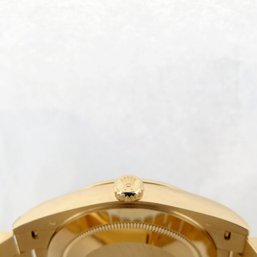 Rolex 228238 Day Date 40 18K Yellow Gold with Ombre Green Roman Dial - Image 4