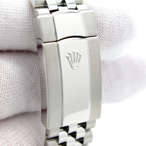 Rolex 126200 Datejust with Silver Stick Dial on Jubilee - Image 7