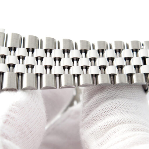 Rolex 126200 Datejust with Silver Stick Dial on Jubilee - Image 8