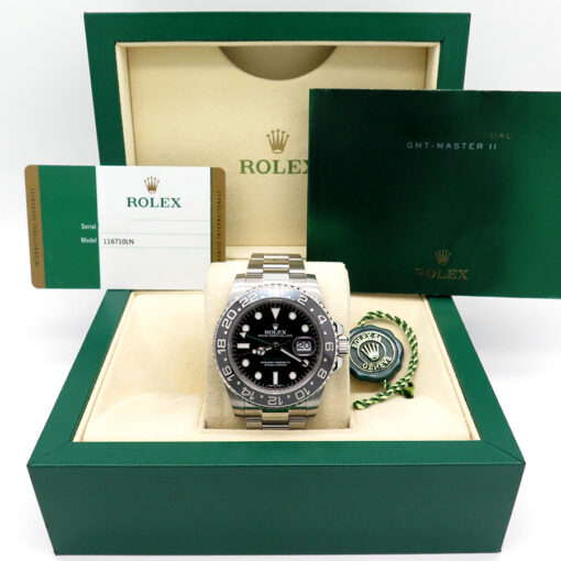 Alternative view of Rolex 116710LN GMT Master II