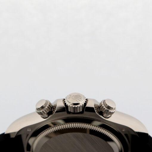 Rolex 126519LN Cosmograph Daytona 18K White Gold with Black Diamond Dial on Oysterflex - Image 4