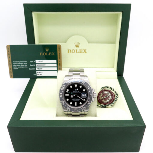 Alternative view of Rolex 116710LN GMT Master II (New Old Stock)