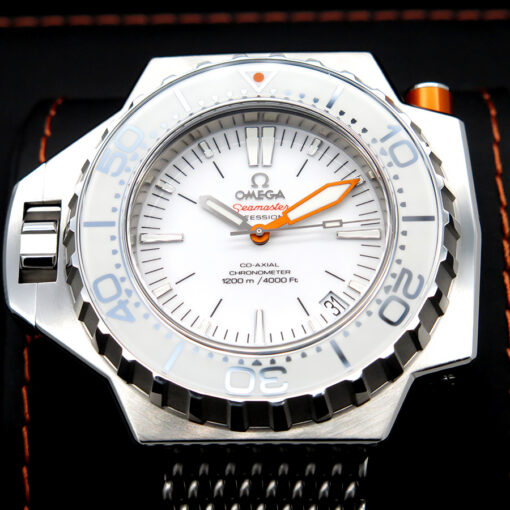 Omega Seamaster Ploprof Automatic 1200m Steel with White Dial - Image 3