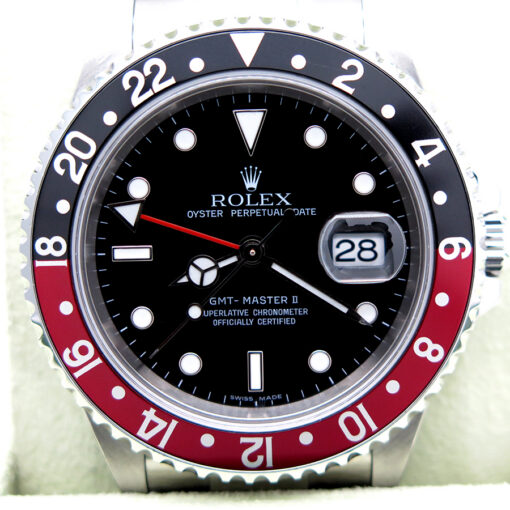 Rolex 16710 GMT Master II with Red/Black Bezel - Image 3