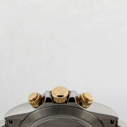 Rolex 116523 Cosmograph Daytona 18K/SS with Ivory Arabic Dial - Image 4