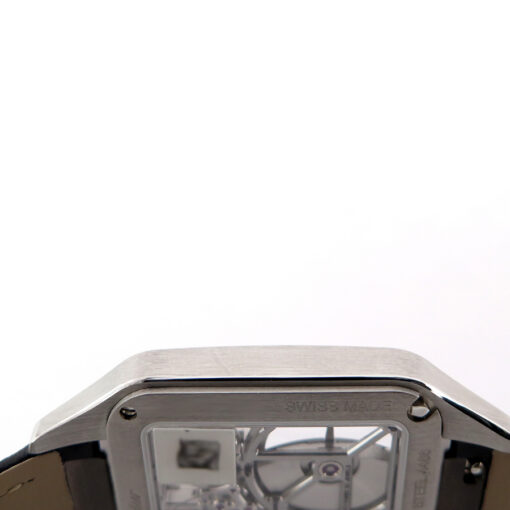 Cartier WHSA0032 Santos-Dumont Skeleton Micro-Rotor - Image 6