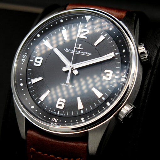 Jaeger LeCoultre Q9008471 Polaris Automatic with Black Dial on Leather - Image 4
