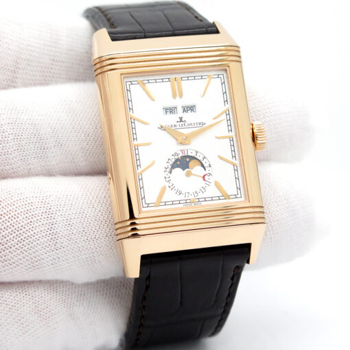 Jaeger LeCoultre Q3912420 Reverso Tribute Duoface Calendar 18K Rose Gold