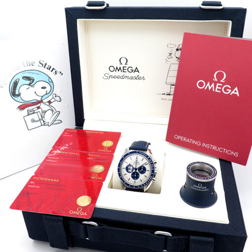Omega Speedmaster 50th Anniversary Chronograph “Silver Snoopy Award” (New Old Stock) - Image 2