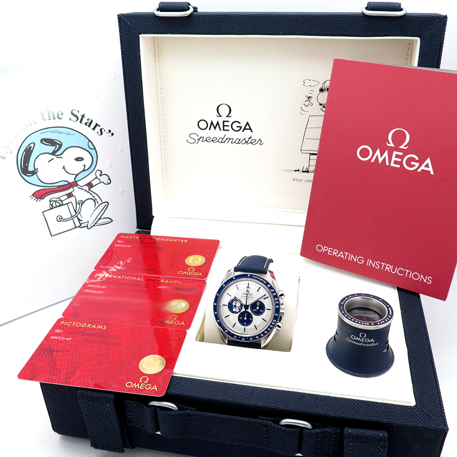 Omega Speedmaster 50th Anniversary Chronograph “Silver Snoopy Award” (New Old Stock) - Image 2